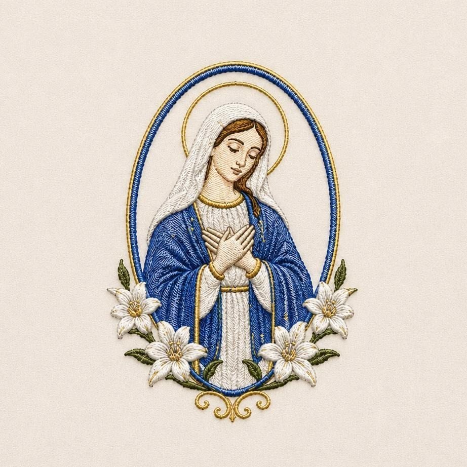 Bordado católico — diseño 3